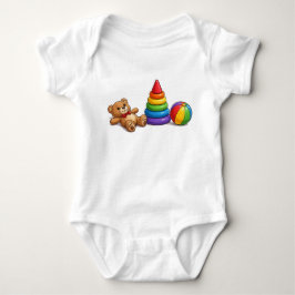 Body Para Bebé Conjunto de Juguetes Clásicos para Bebé