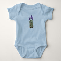 Conjunto de lavanda y salvia Bodysuit para bebé |