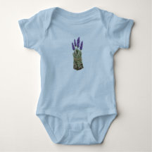 Conjunto de lavanda y salvia Bodysuit para bebé |