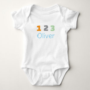 Body Para Bebé Conjunto personalizado para trillizos, personaliza