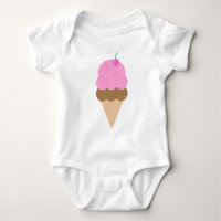 Cono de helado rosa