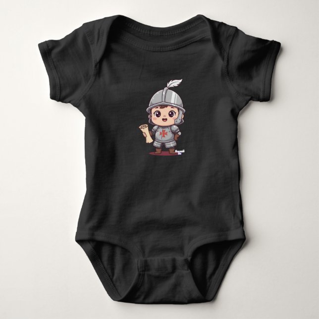 Body Para Bebé Conquistador Kawaii Be (Anverso)