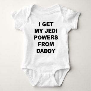 Body Para Bebé Consigo mis poderes de Jedi de papá