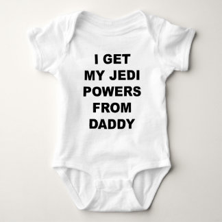 Body Para Bebé Consigo mis poderes de Jedi de papá