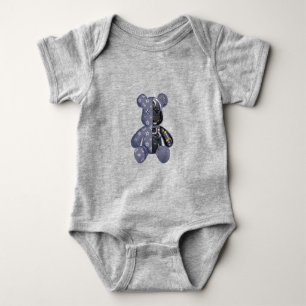 Body Para Bebé Contemporary Robot Bear