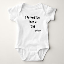 Convirtieron en un padre Bodysuit para bebé | Firs