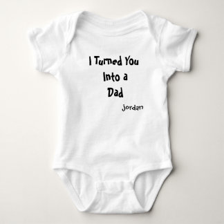 Body Para Bebé Convirtieron en un padre Bodysuit para bebé | Firs