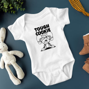 Body Para Bebé Cookie dura - Adorable y divertida ropa para bebé