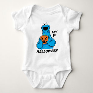 Body Para Bebé Cookie Monster - Mi primer Halloween