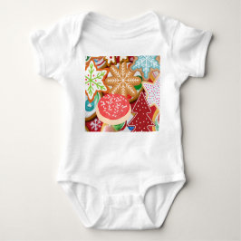 Body Para Bebé Cookies de navidades