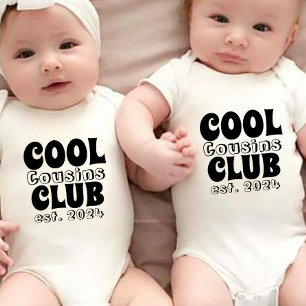 Body Para Bebé Cool Cousins Club es 20XX