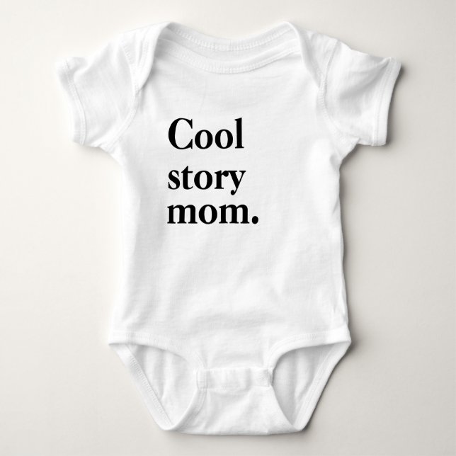 Body Para Bebé Cool Story Mom (Anverso)