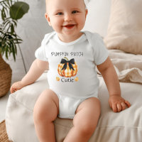 Coquette Pumpkin Patch Cutie Baby Bodysuit,