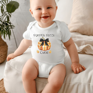 Body Para Bebé Coquette Pumpkin Patch Cutie Baby Bodysuit,