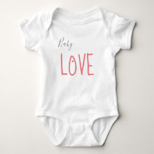 Body Para Bebé Corazón de amor para bebés