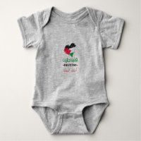 Corazón de bebé personalizado Palestina