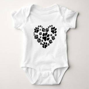 Body Para Bebé Corazón de Garras