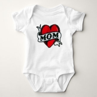 Body Para Bebé corazón de la mamá