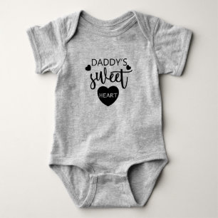 Body Para Bebé Corazón Dulce de Papá