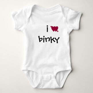 Body Para Bebé corazón i binky