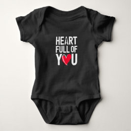Body Para Bebé Corazón lleno de ti | Camiseta