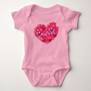 Body Para Bebé Corazones