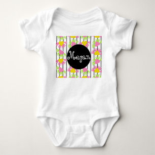 Body Para Bebé Corazones de Limón Bebé Mezcla Rayas Verano