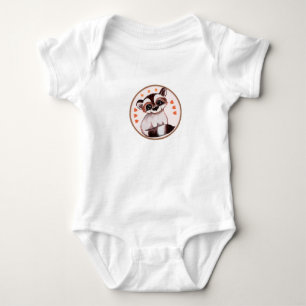 Body Para Bebé Corazones de Mapache Bebé