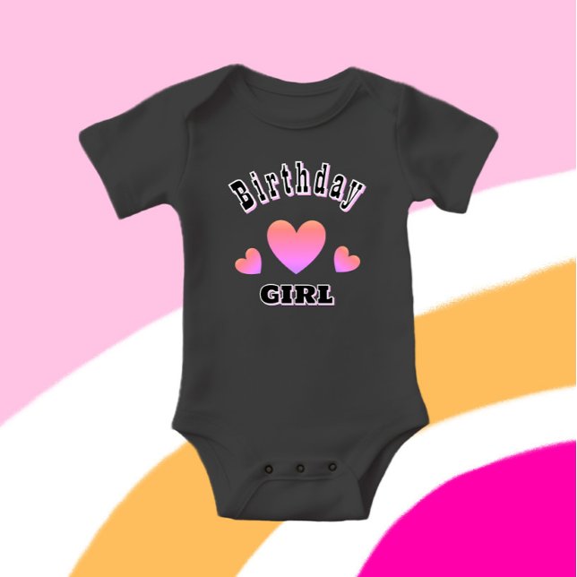 Body Para Bebé Corazones rosados (Subido por el creador)