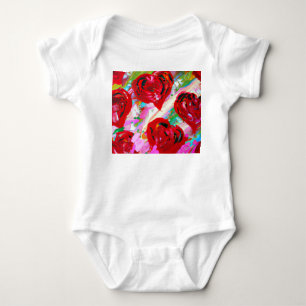 Body Para Bebé Corazones Rosas