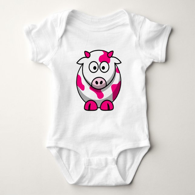 Body Para Bebé CÓRCEL ADorable PINK (Anverso)