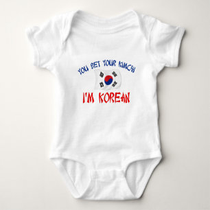 Body Para Bebé Coreano Kimchi