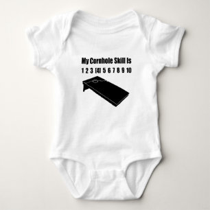 Body Para Bebé Cornhole Divertido