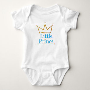 Body Para Bebé Corona de Oro del Principito