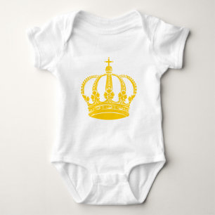 Body Para Bebé Corona Real 02 - Amber