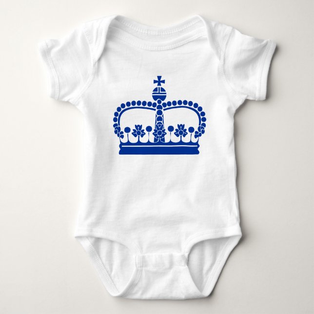 Body Para Bebé Corona Real 06 (Anverso)