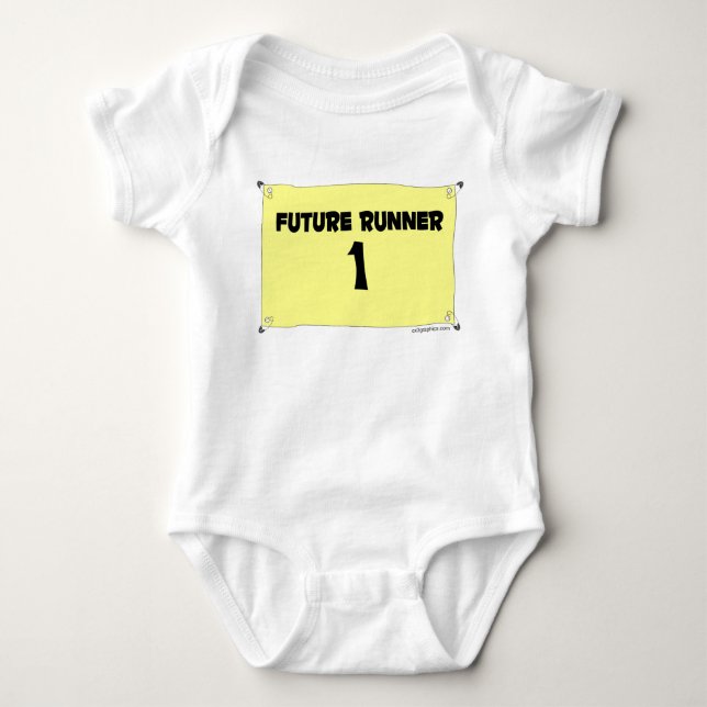 Body Para Bebé Corredor futuro s/s (Anverso)