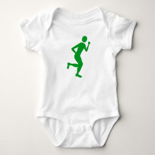 Body Para Bebé Corredor (Hombre) - Verde Hierba