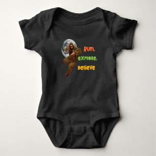 Body Para Bebé Corriendo Aventura Sasquatch Creer Diseño