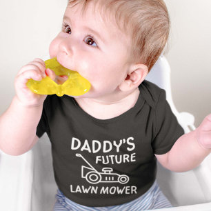 Body Para Bebé Cortadora de césped del futuro de papá