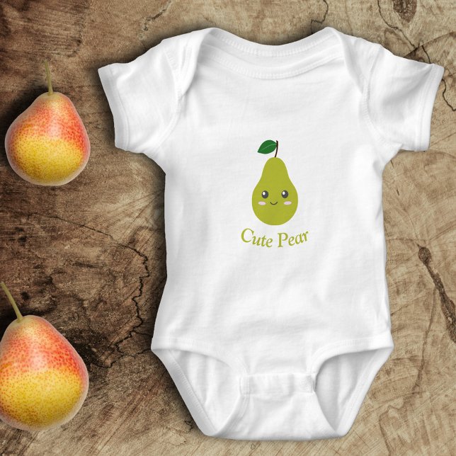 Body Para Bebé Cortar el ritmo (Cute Pear Baby Bodysuit)