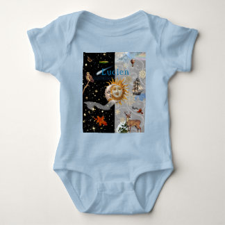 Body Para Bebé Cosmic Winter Baby Bodysuit