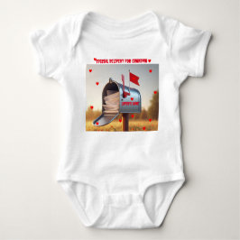 Body Para Bebé Country Mailbox Special Delivery for Grandma