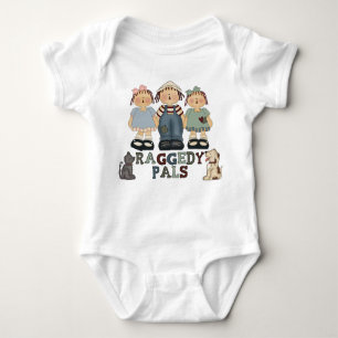 Body Para Bebé Country Raggedy Ann y Andy Pals Infants Bodysuit