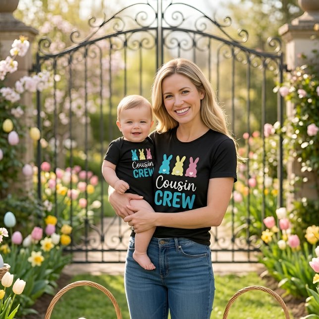 Body Para Bebé Cousin Crew Easter Bunny Baby Bodysuit Outfit (Subido por el creador)