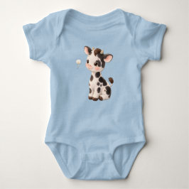 Body Para Bebé Cow Baby Bodysuit – Cute Spotted Farm Animal