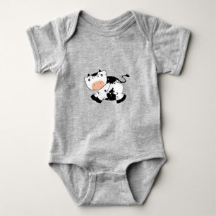 Body Para Bebé Cow Shirt