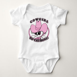 Body Para Bebé Cowgirl Skull
