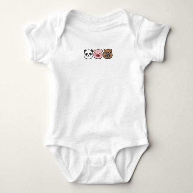 Body Para Bebé Cozy illustrations for very tired adults. (Anverso)
