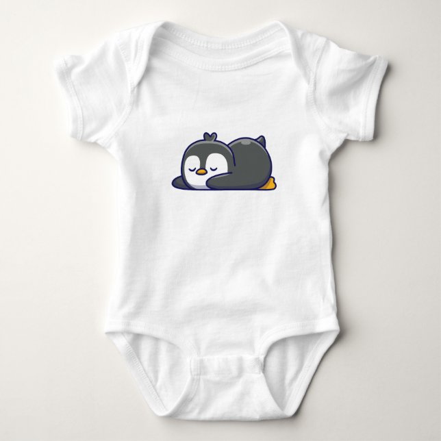 Body Para Bebé Cozy Little Penguin Nap (Anverso)